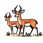 Impala of Coloring Images