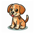 image is cute puppy coloring