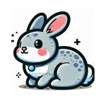 Cute Rabbit Coloring Pages for Kids image of rabbit coloring