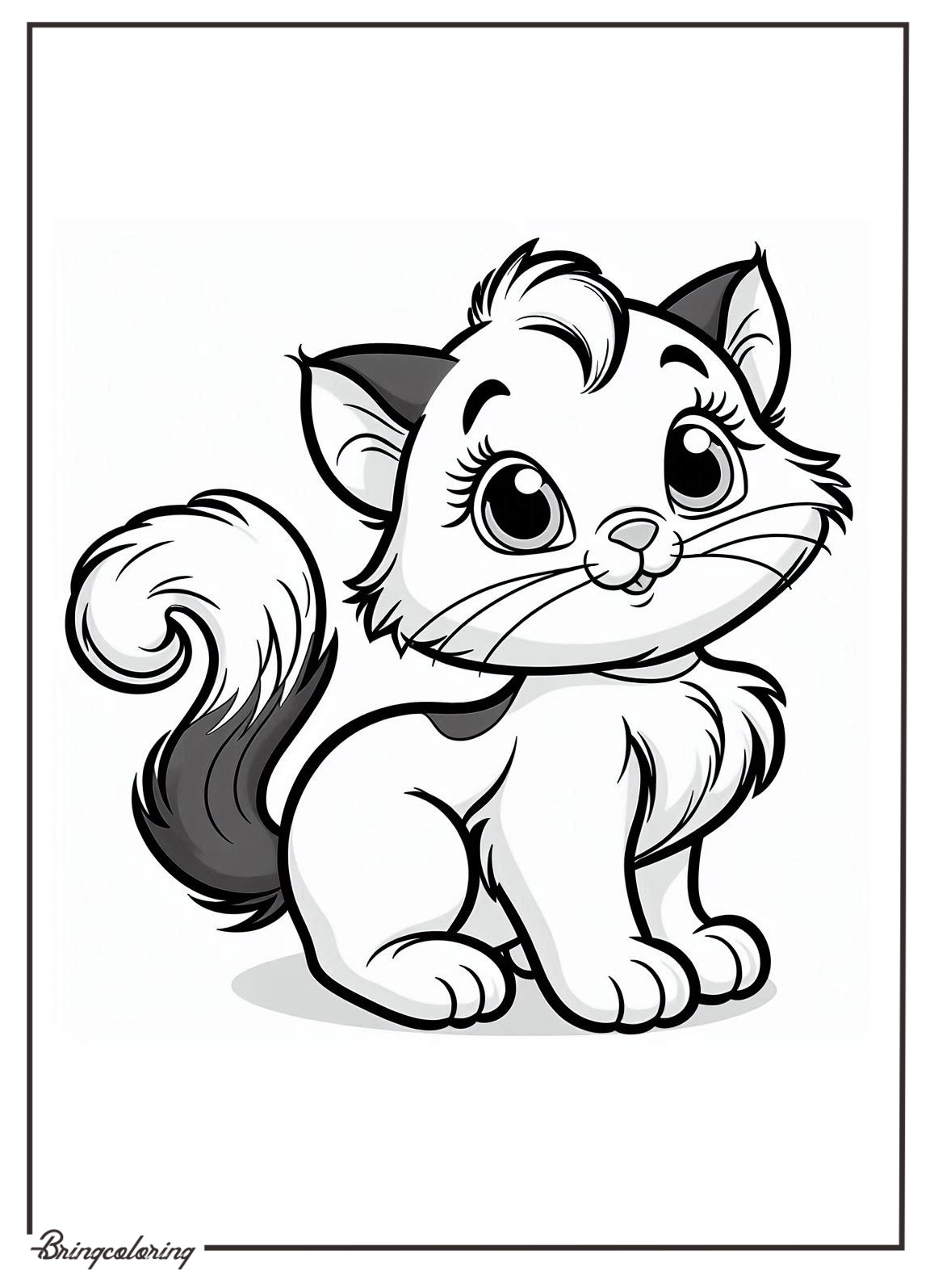Aristocats Coloring Pages for Kids 5 Disney Aristocats Coloring Online Pages