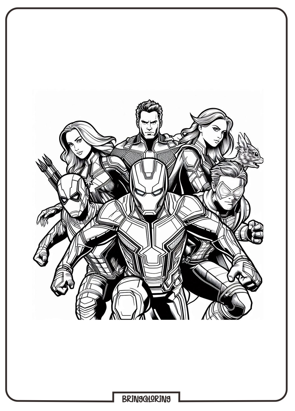 Welcome to our Marvel Coloring Pages 2 Marvel Coloring Online Page for Kids