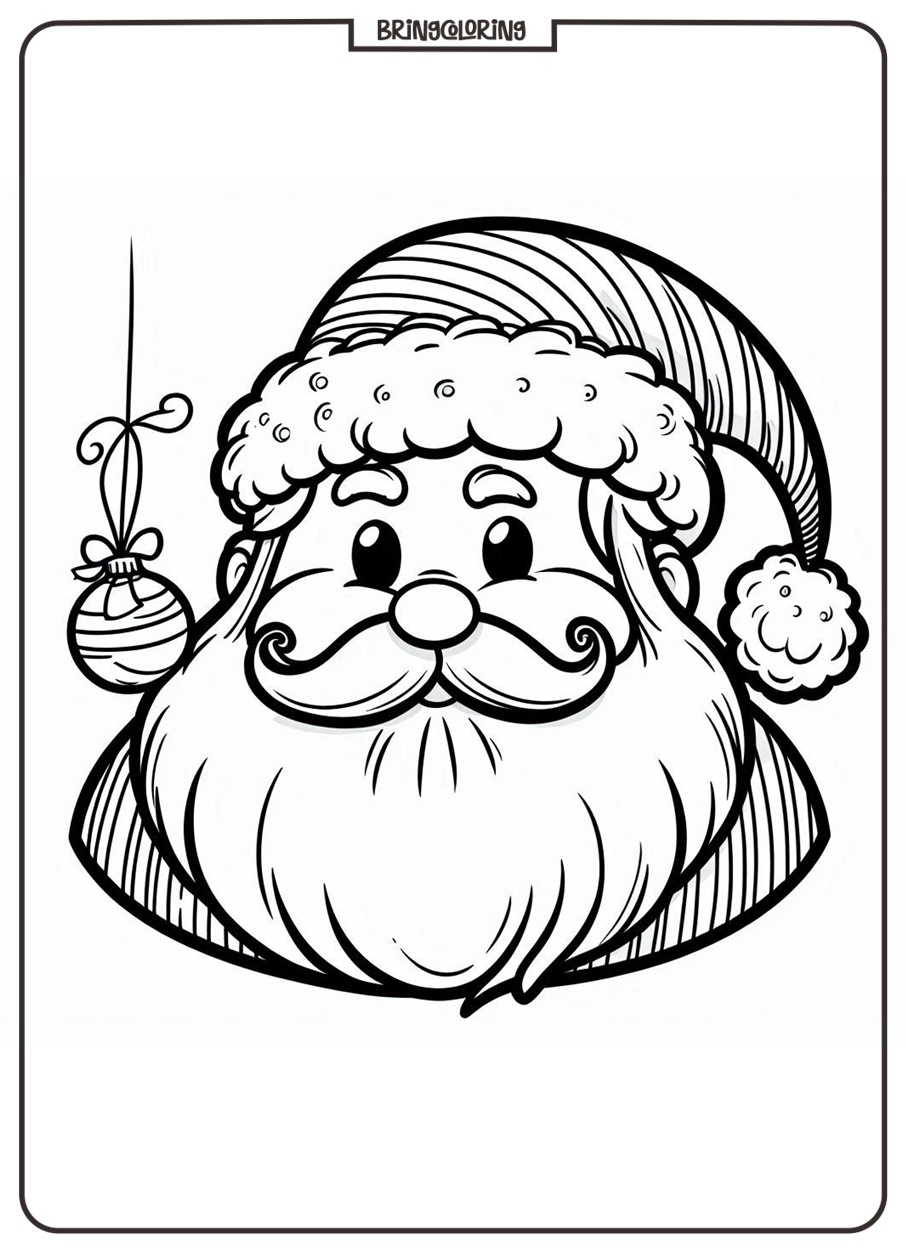 Ho Ho Ho! Santa Coloring Fun! 4 Christmas Santa Coloring Online Pages for Kids