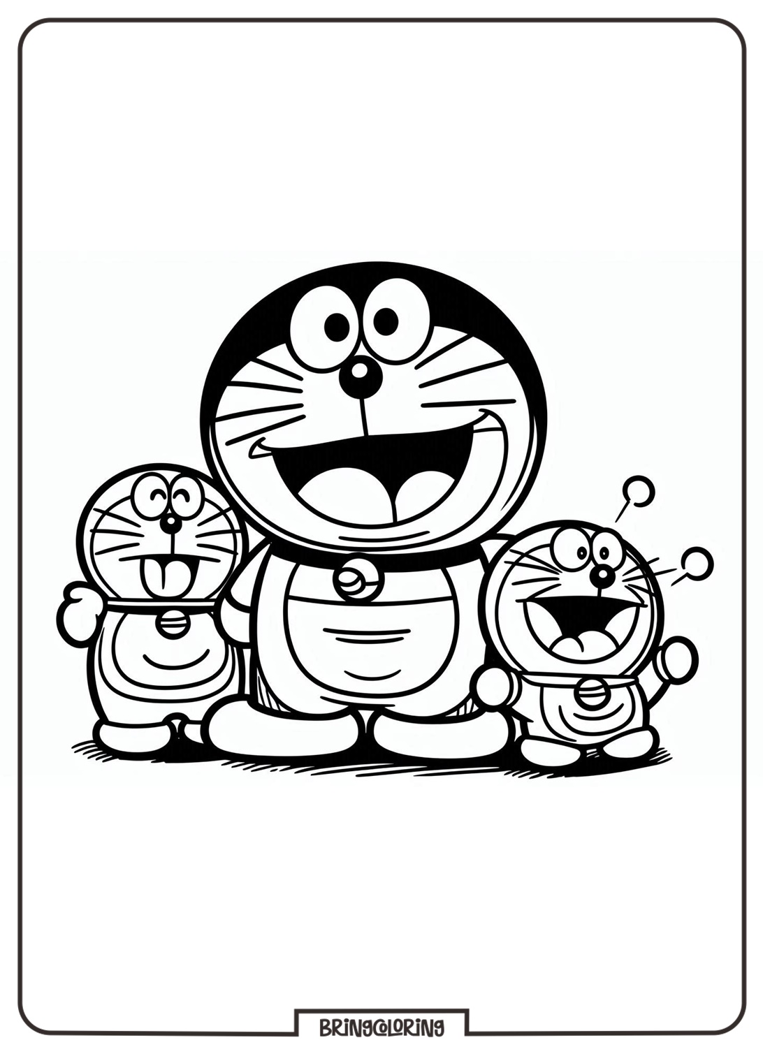Doraemon Coloring Online Pages for Kid bringcoloring.com
