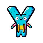 Image of Alphabet Letter Y Coloring - bringcoloring.com