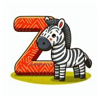 Alphabet Letter Z with Zebra Coloring Pages Image of Alphabet Letter Z with Zebra Coloring - bringcoloring.com