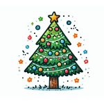 Image of Christmas Tree Coloring