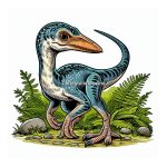 Little Dino Compsognathus Coloring Pages for Kids Image of Compsognathus Coloring Pages