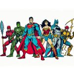 Image of Justice League Coloring Pages