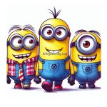Image of Minions Coloring Online