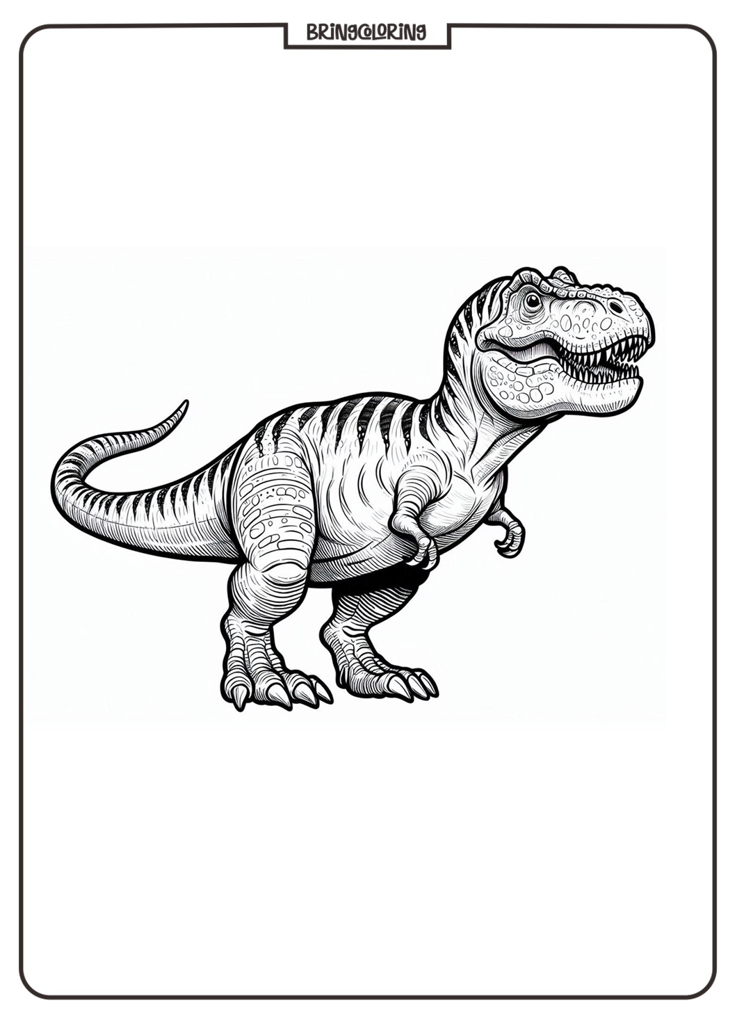 Welcome to the Tyrannosaurus Rex Coloring Pages! 4 Tyrannosaurus Rex Coloring Page Dinosaurs for Kids bringcoloring.com