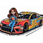 image of Nascar Coloring