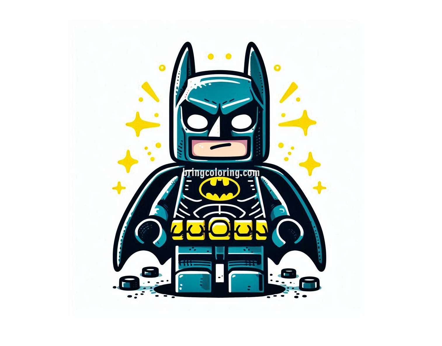 Image of Lego Batman Coloring