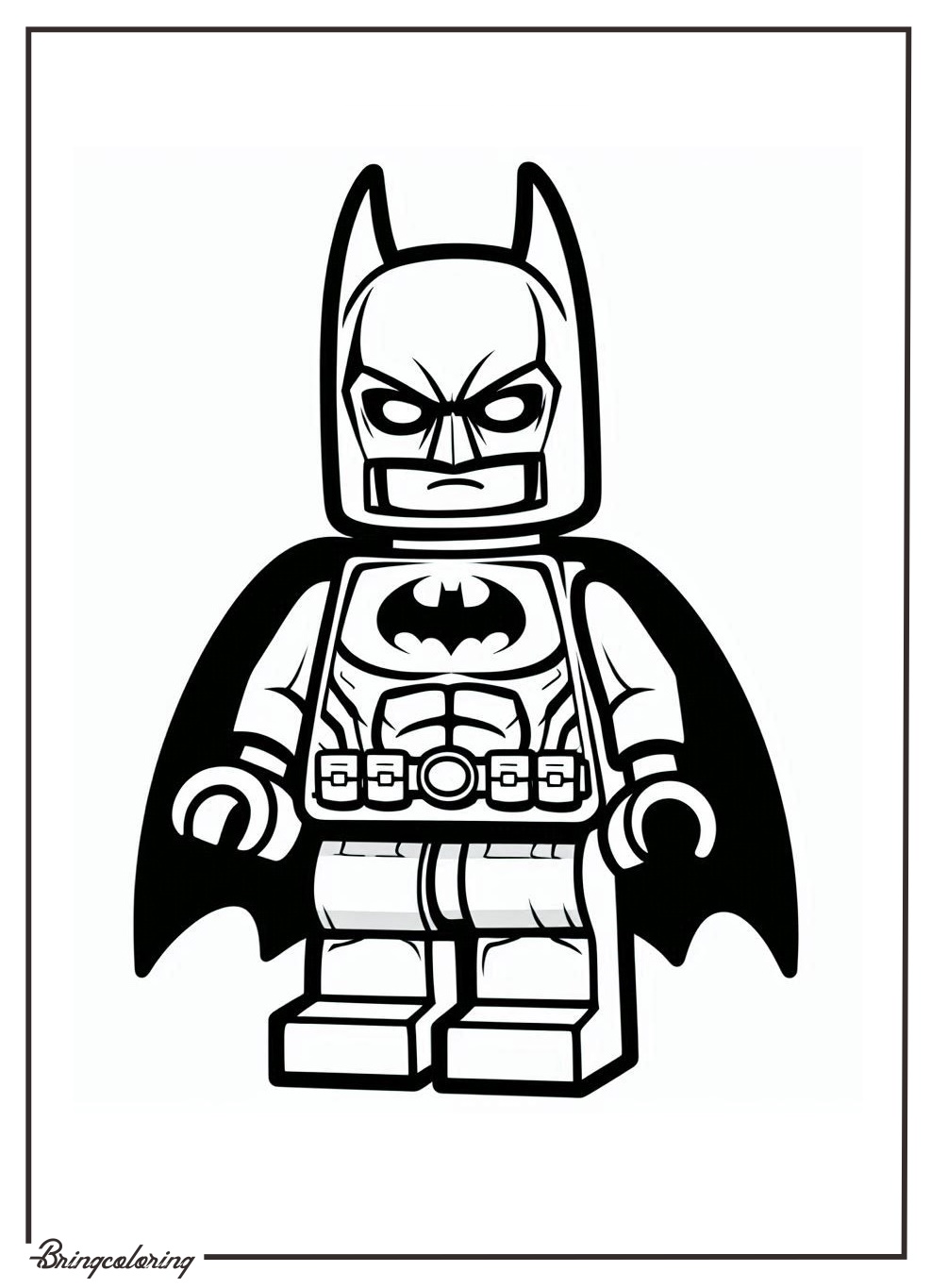 Lego Batman Coloring Online Pages bringcoloring.com