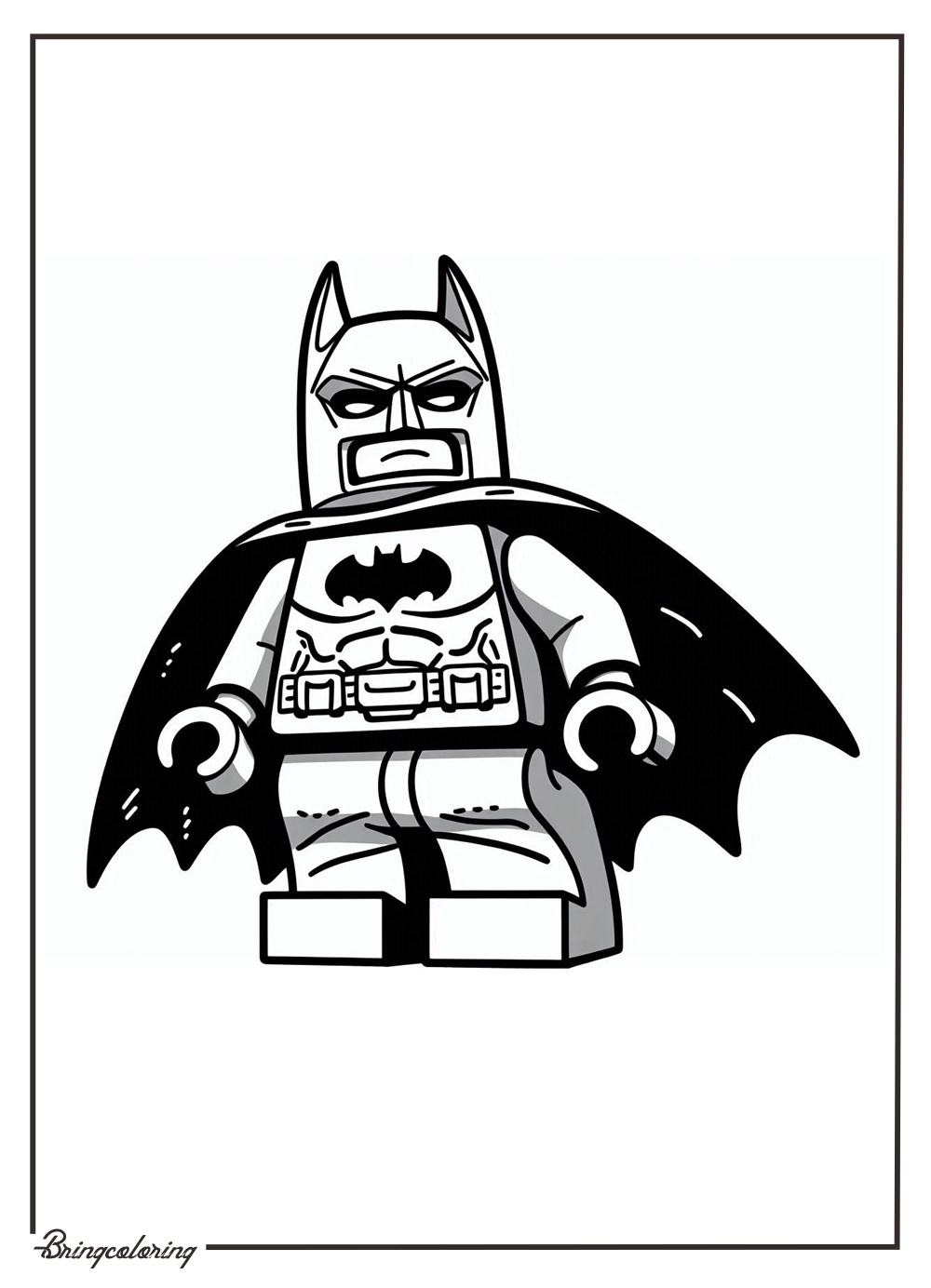Lego Batman Coloring Online Pages for Kids bringcoloring.com