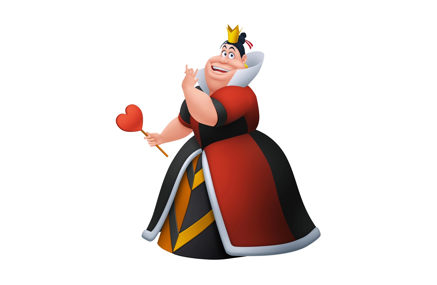 Coloring Image Of The Red Queen