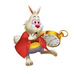 Image of Coloring White Rabbit from Alice in Wonderland