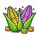 image of corn coloring pages