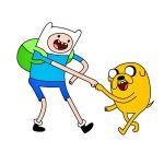 Have Fun Coloring Finn and Jake from Adventure Time! image of finn and jake adventure time coloring