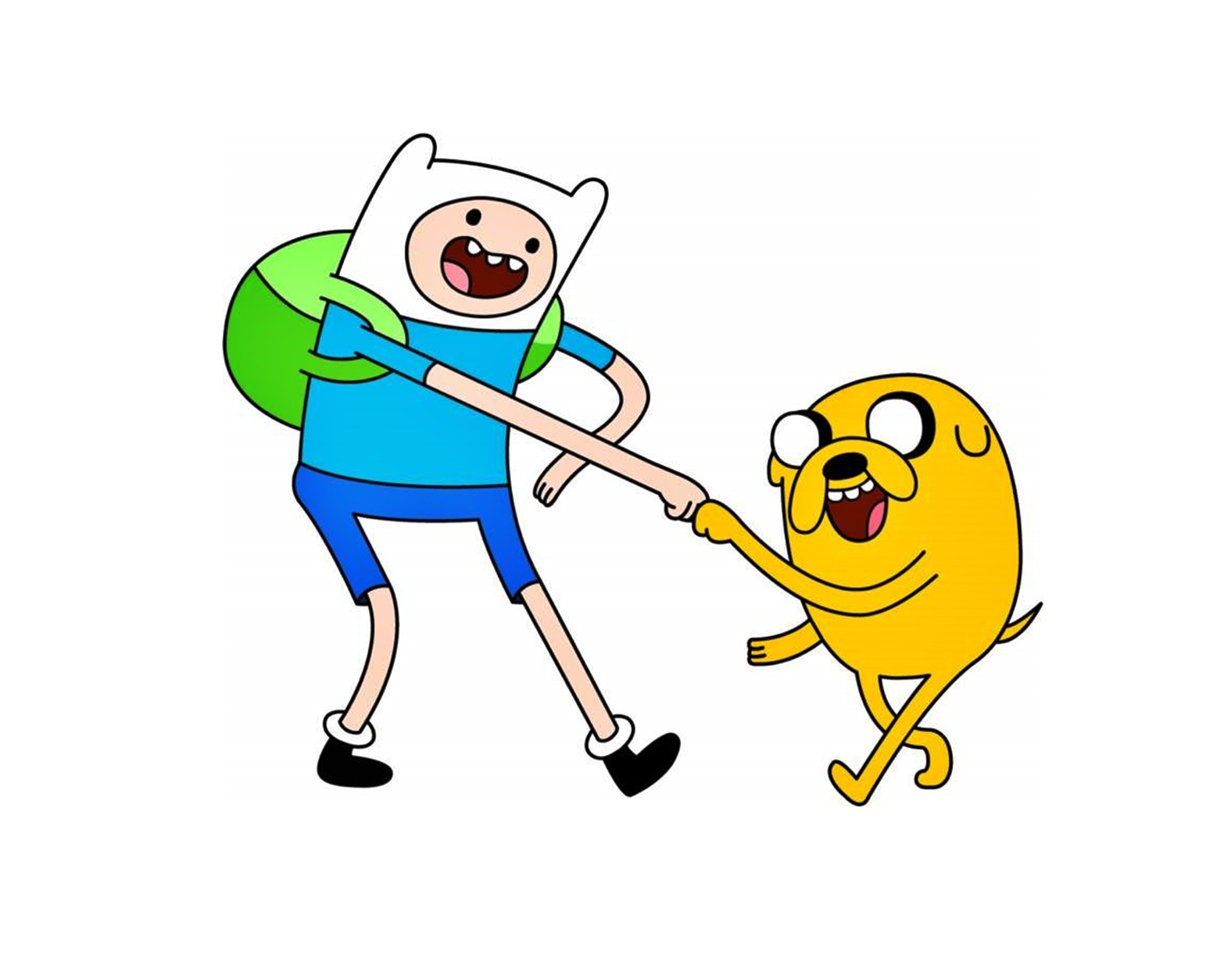 Have Fun Coloring Finn and Jake from Adventure Time! 4 image of finn and jake adventure time coloring