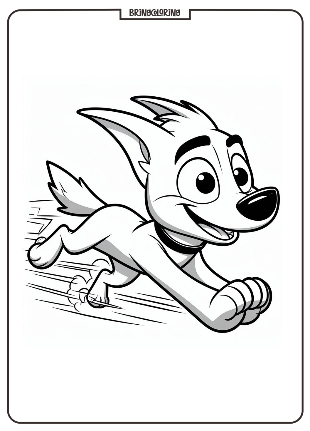 Bolt Coloring Pages bringcoloring.com
