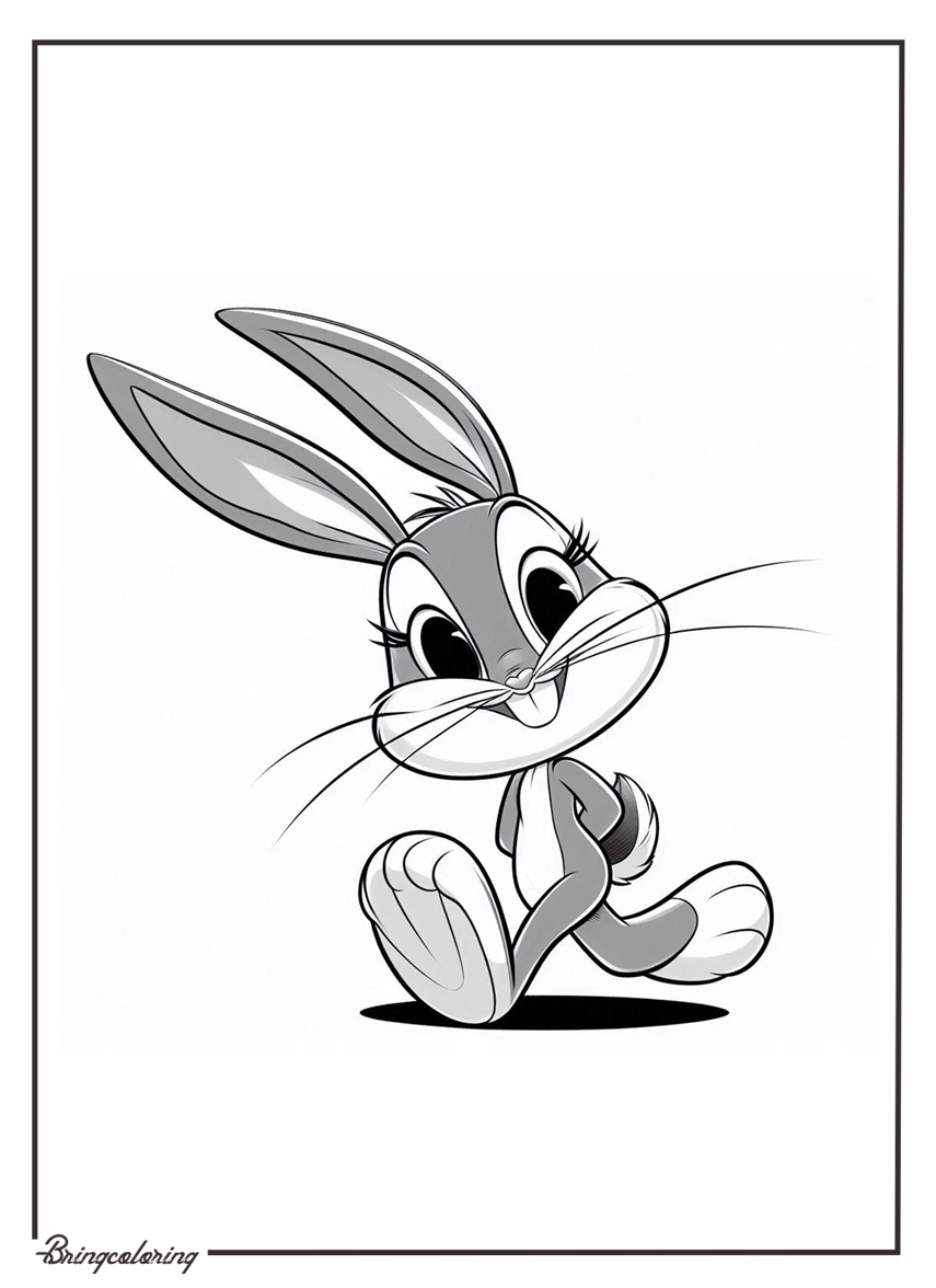 Bugs Bunny Coloring Pages bringcoloring.com