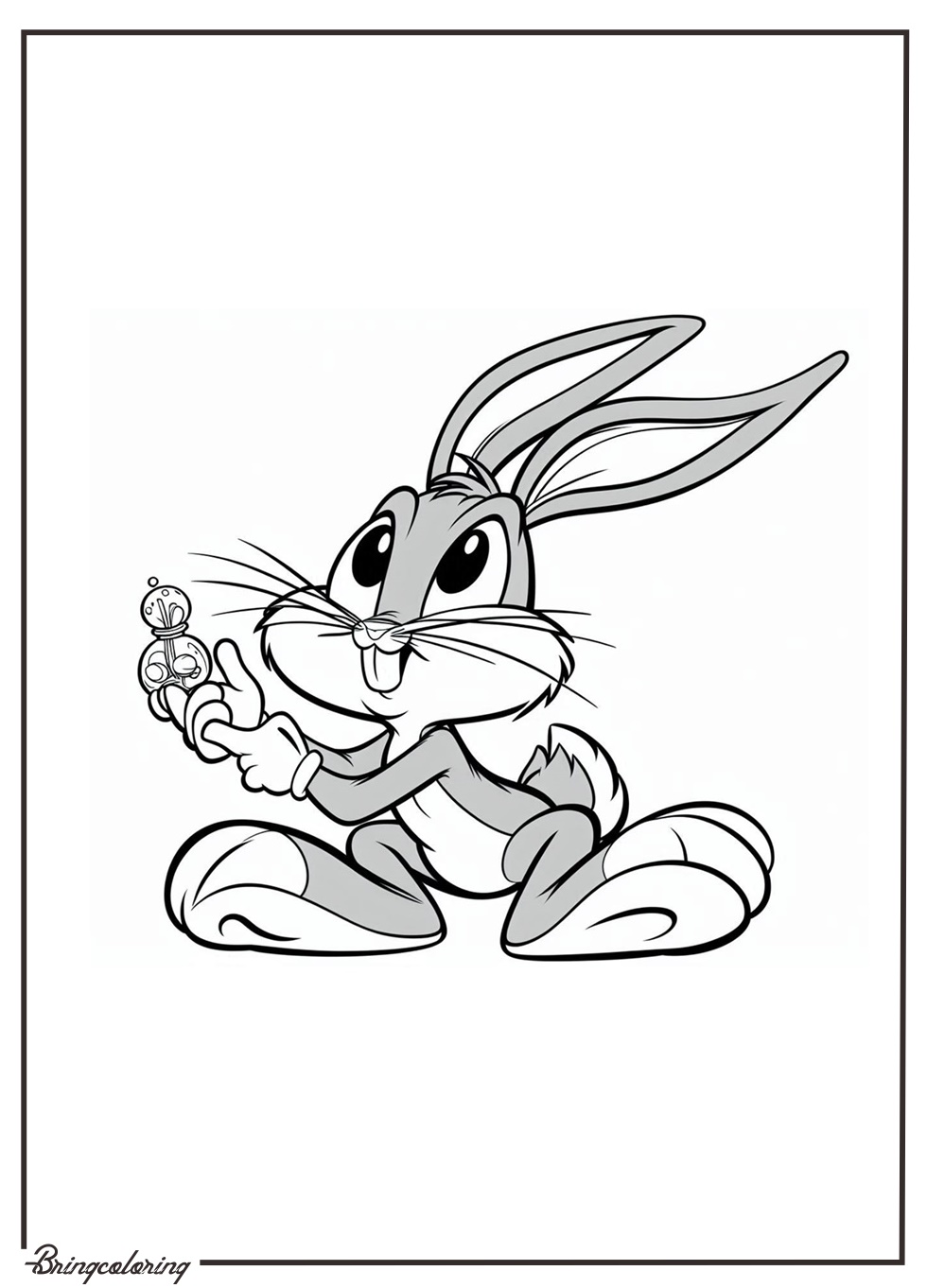 Bugs Bunny Coloring Pages for Kids bringcoloring.com