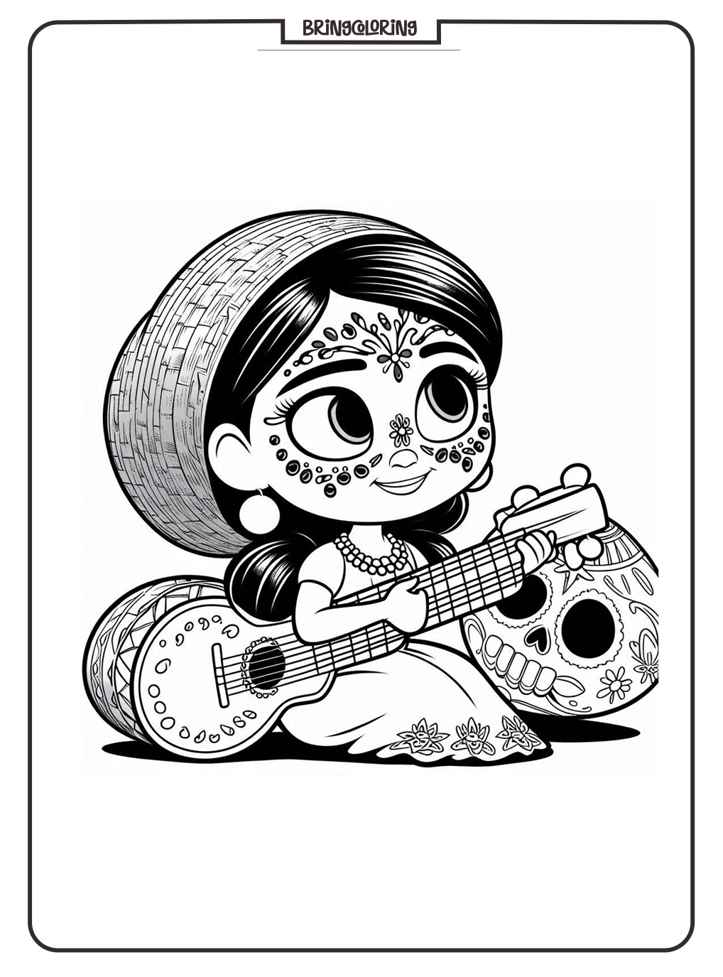 Coco Coloring Page bringcoloring.com