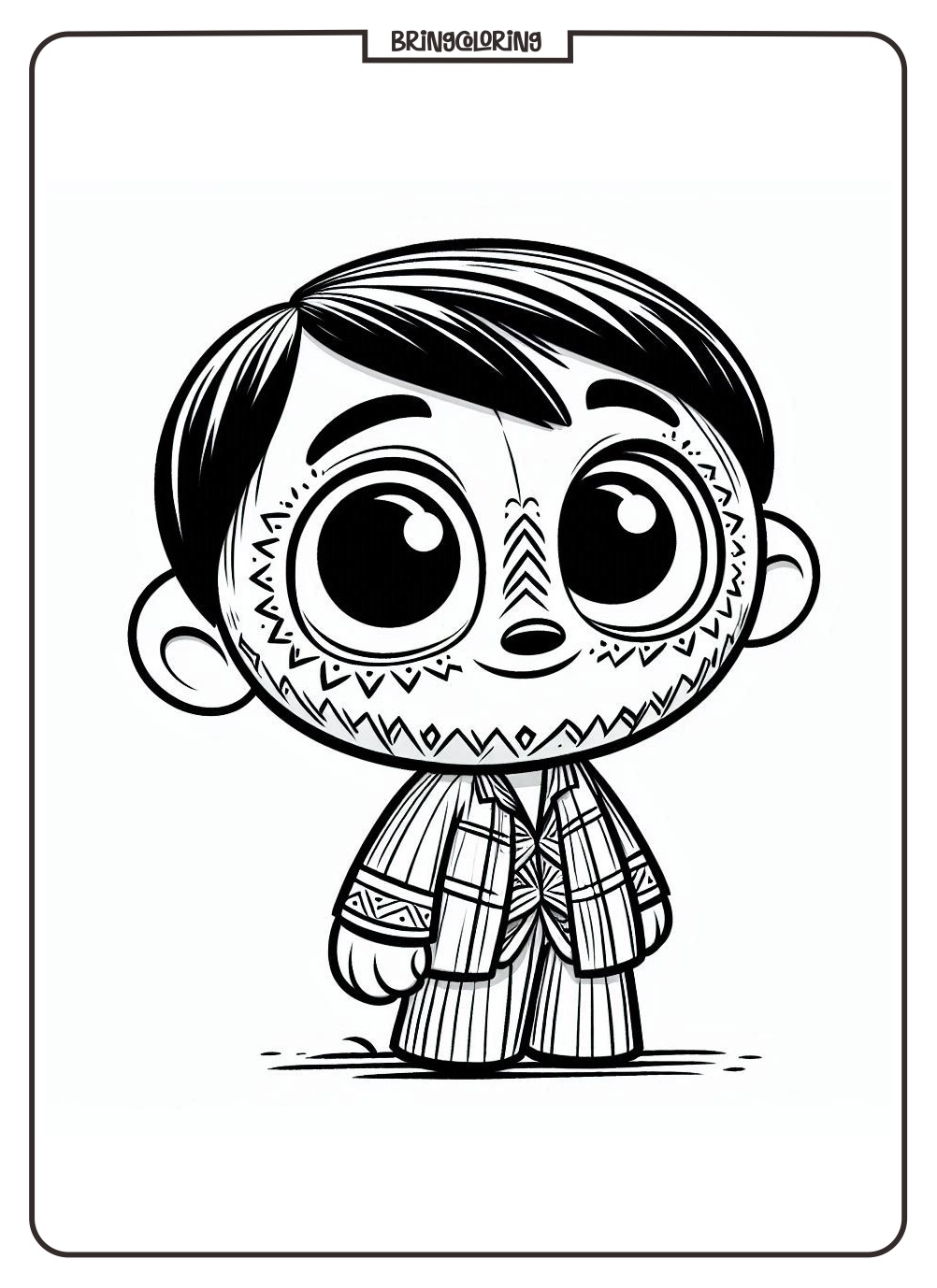 Coco Coloring Page for Kids bringcoloring.com