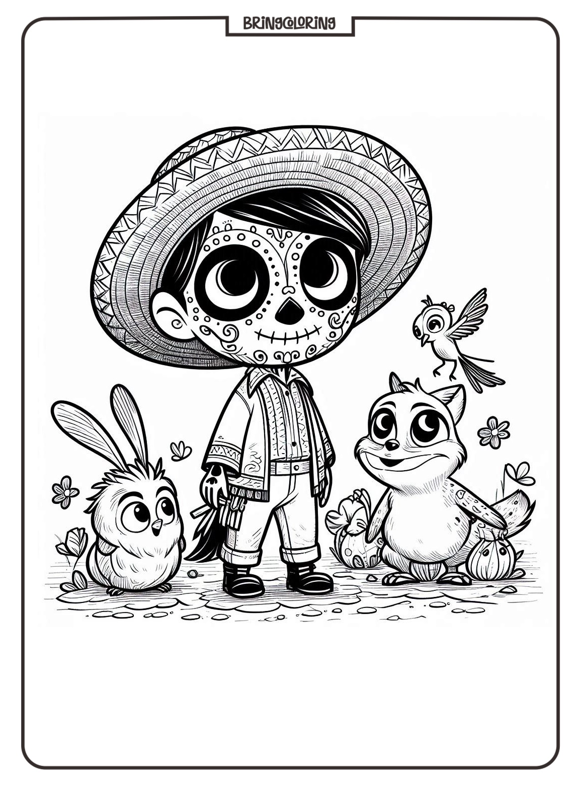 Coco Coloring Pages bringcoloring.com