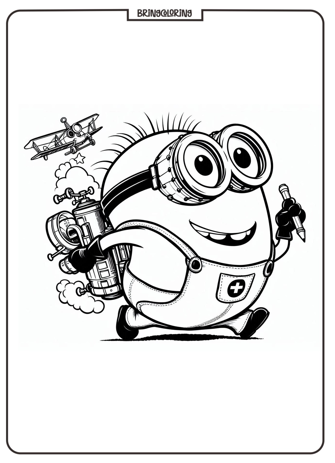 Welcome to The Exciting World of Despicable Me Coloring Pages! 1 Despicable Me Coloring bringcoloring.com