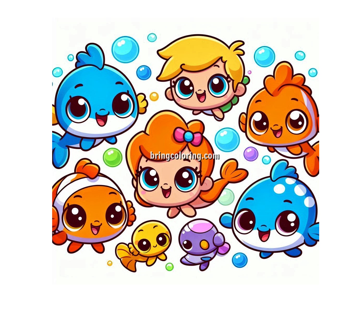 Image of Bubble Guppies Coloring