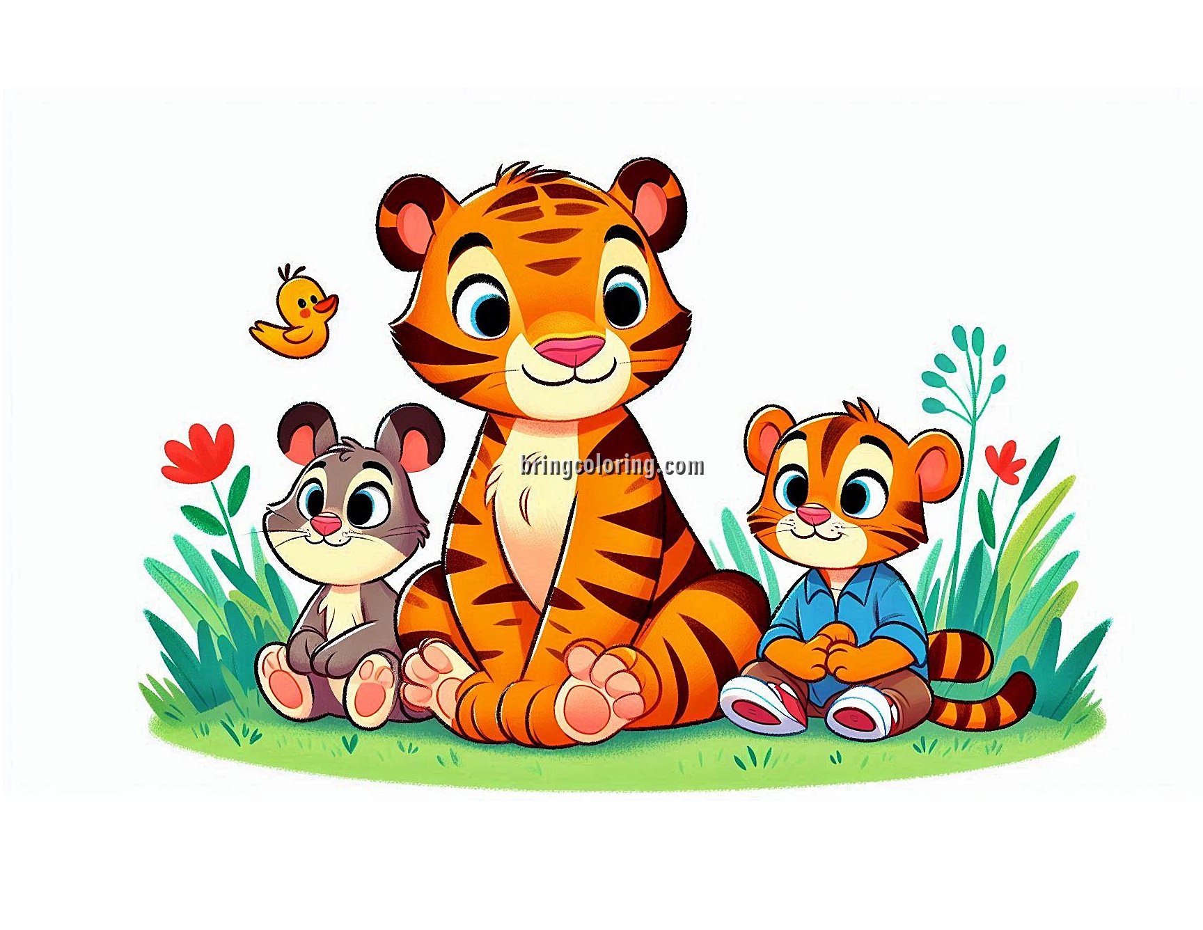 Image of Daniel Tiger Coloring