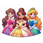 Image of Disney princess Coloring