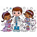 Image of Doc Mcstuffins Coloring