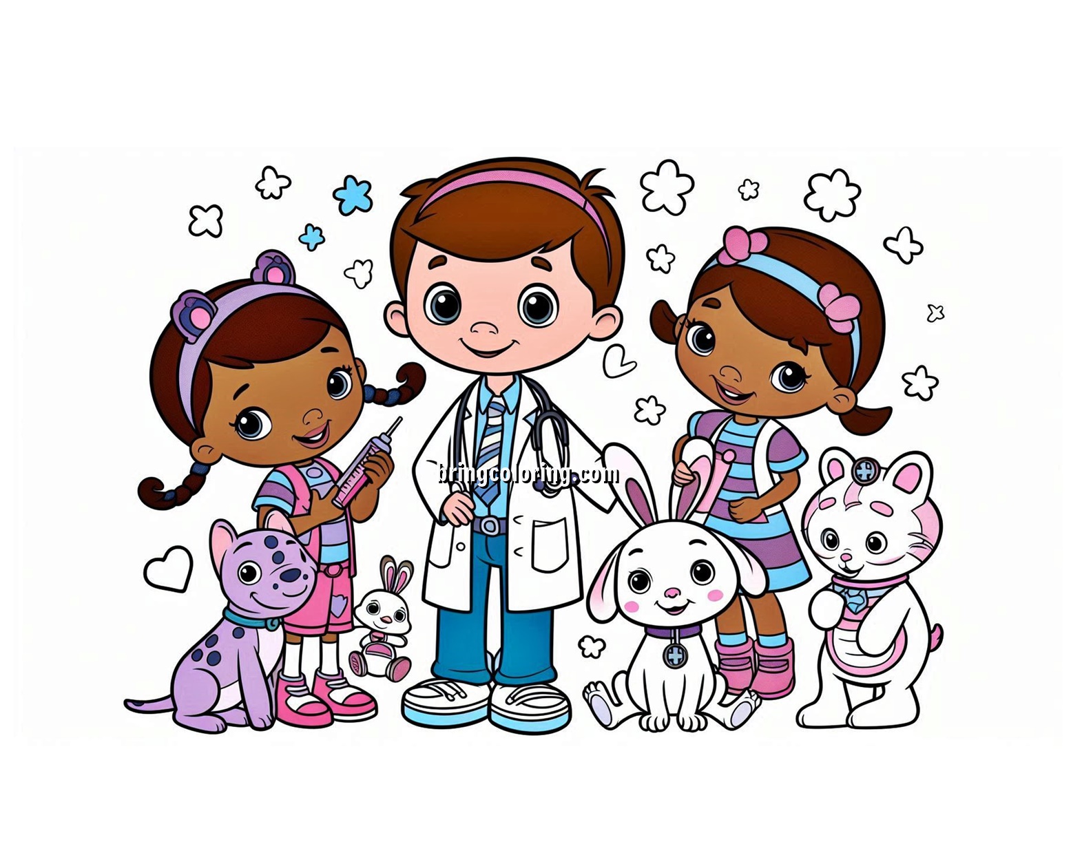 Welcome to Our Doc McStuffins Coloring Pages! 4 Image of Doc Mcstuffins Coloring