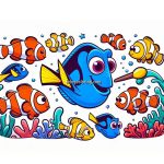 Image of Finding Dory Coloring
