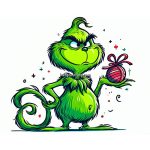 Image of Grinch Coloring Page