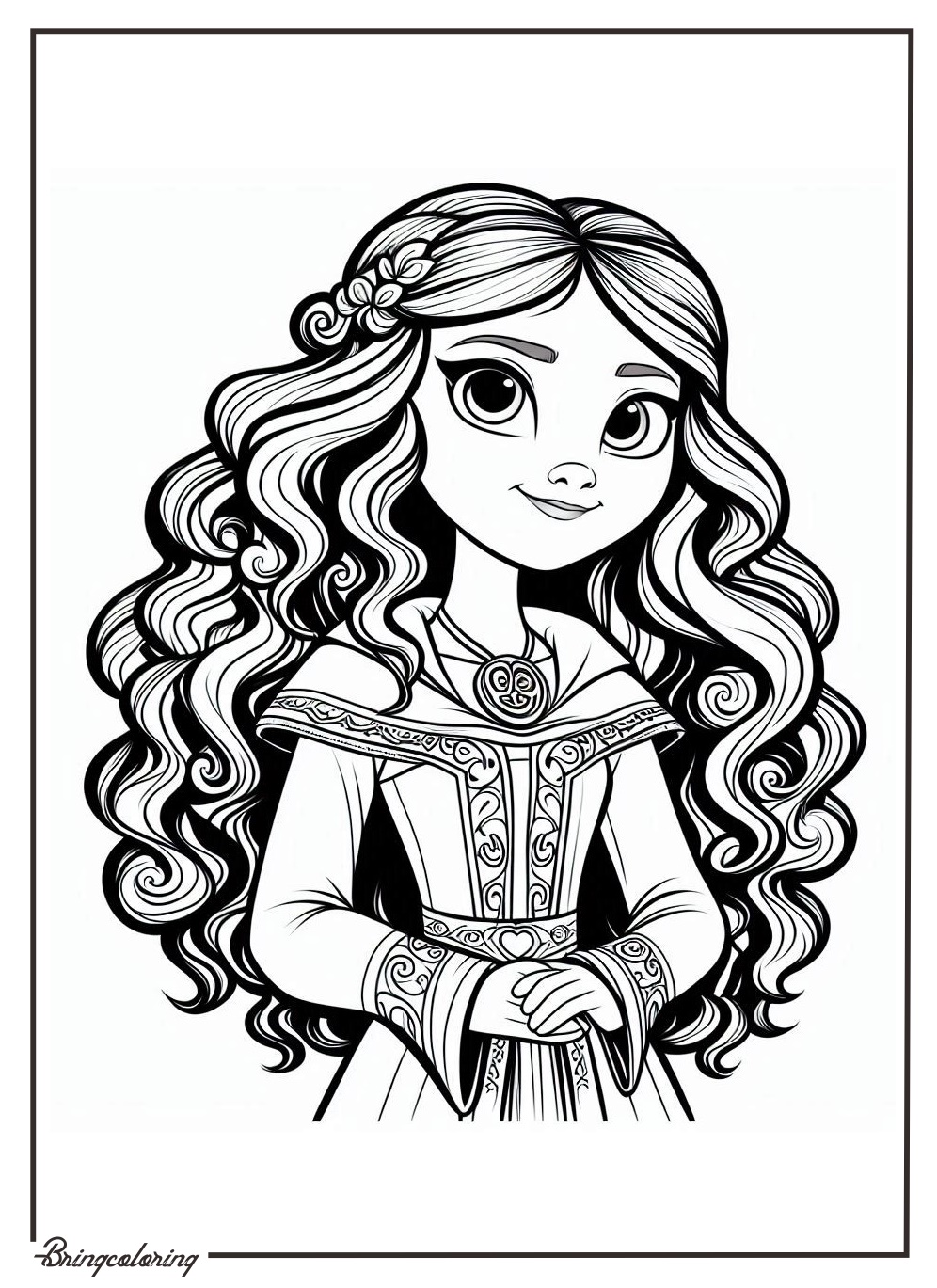 Elena of Avalor Coloring Pages 5 bringcoloring.com Elena of Avalor Coloring Pages