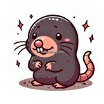 Image of Mole Coloring Page