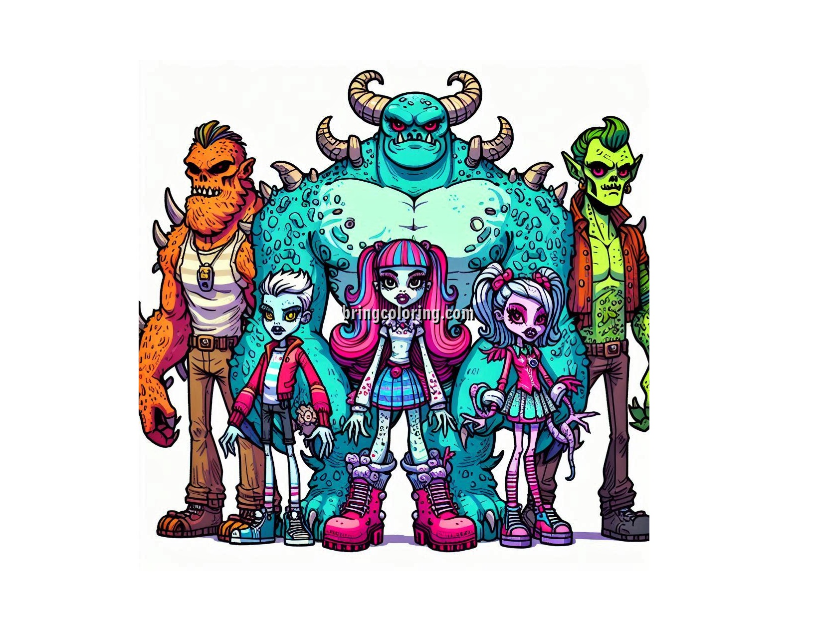 Image of Monster High Coloring