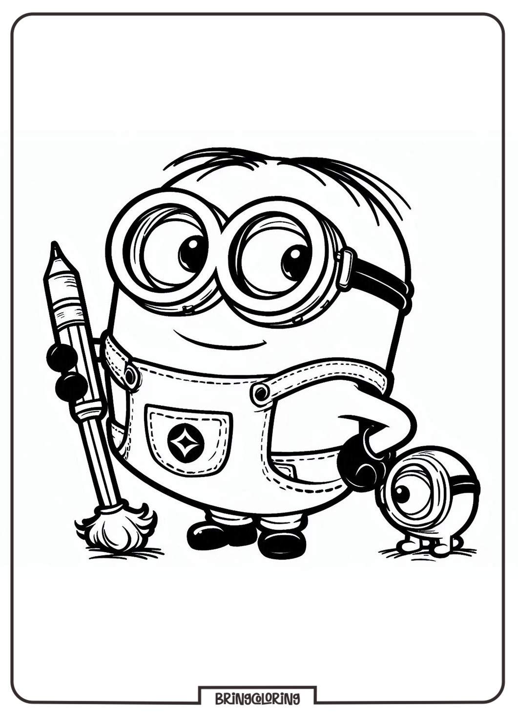 Minions Coloring Pages bringcoloring.com