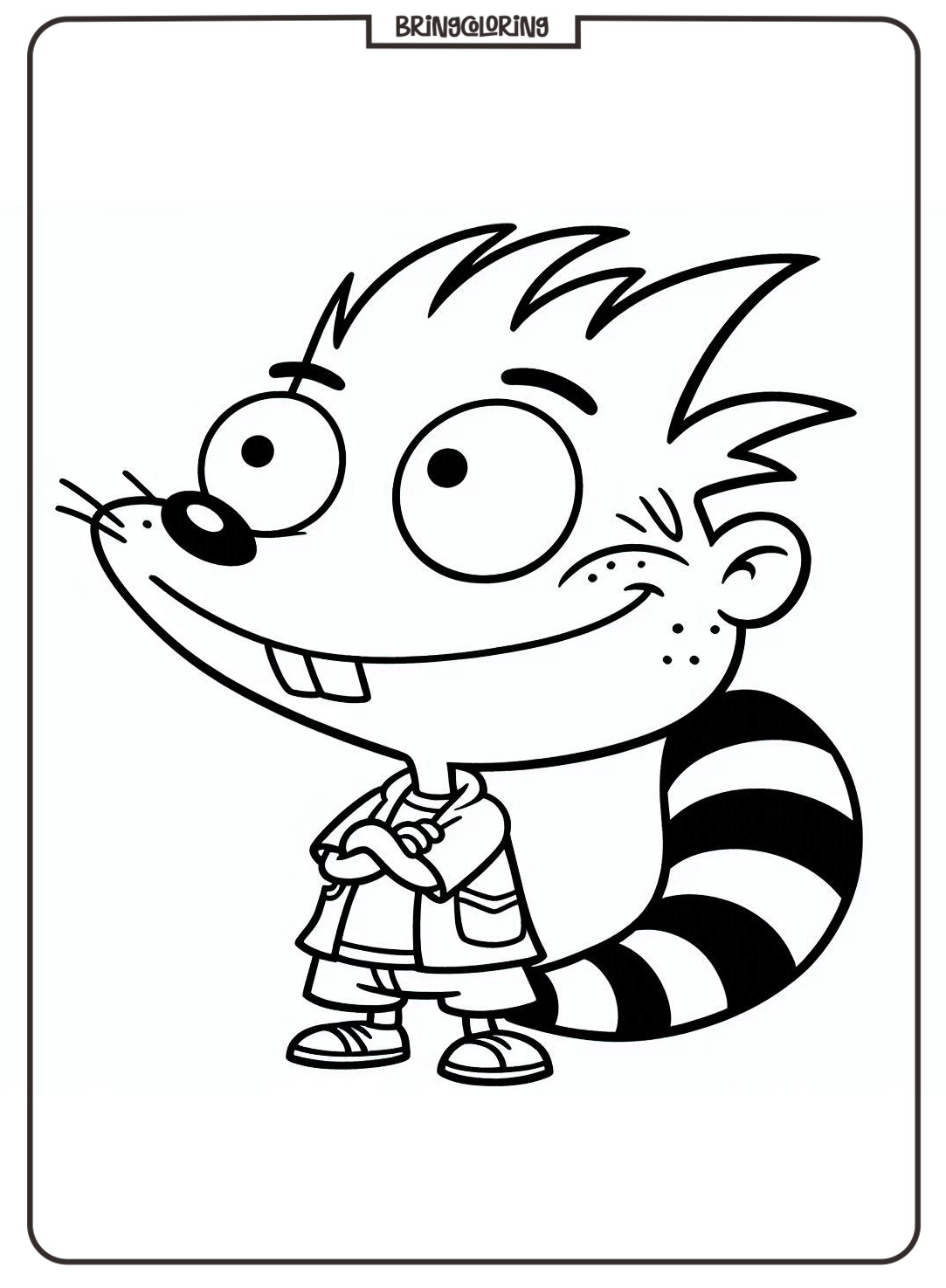 Fun Nick Jr Rugrats Coloring Pages for Kids 3 Nick Rugrat Jr Coloring Page for Kids bringcoloring.com