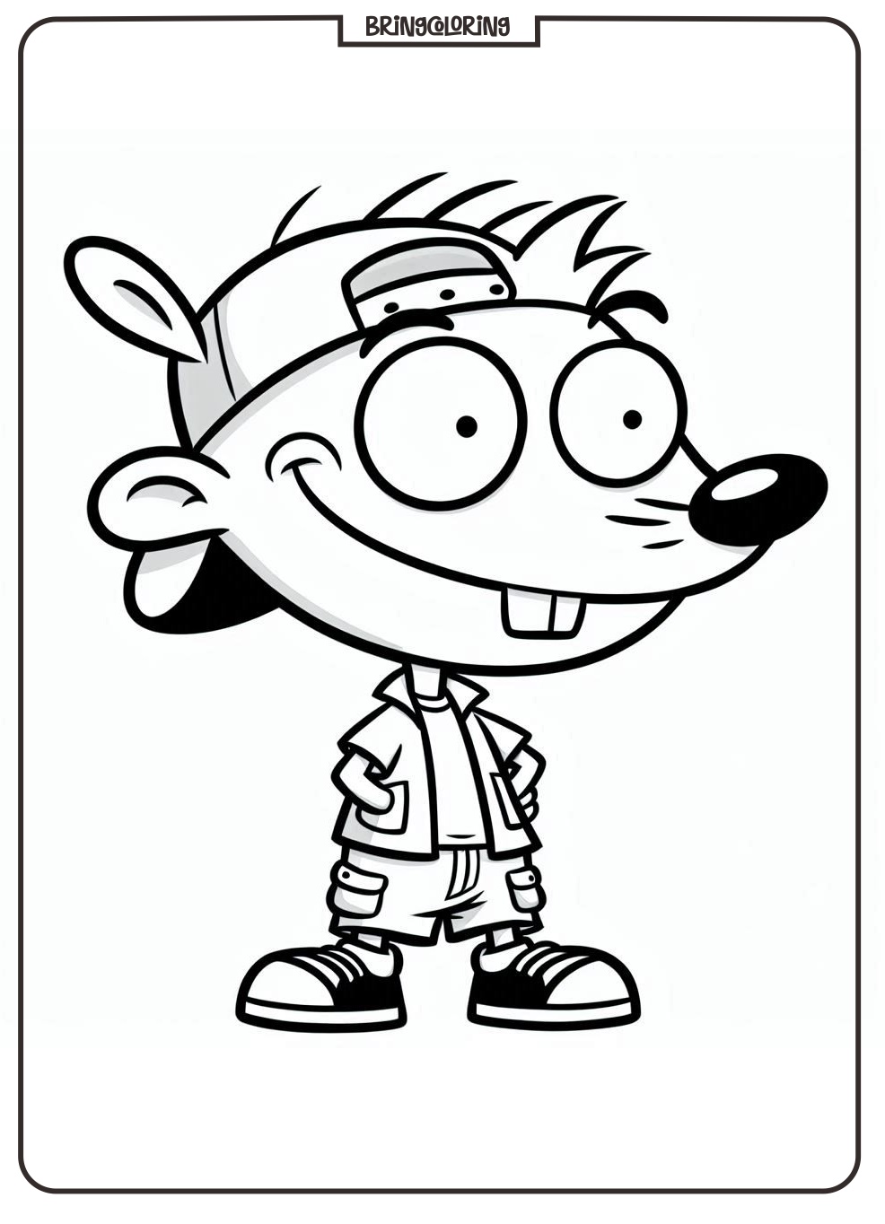 Fun Nick Jr Rugrats Coloring Pages for Kids 4 Nick Rugrat Jr Coloring Pages bringcoloring.com