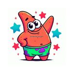 Patrick Star Coloring Pages for Kids, Silly Fun Under the Sea Patrick Star coloring image bringcoloring.com