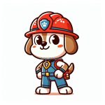 Paw Patrol Coloring Image bringcoloring.com