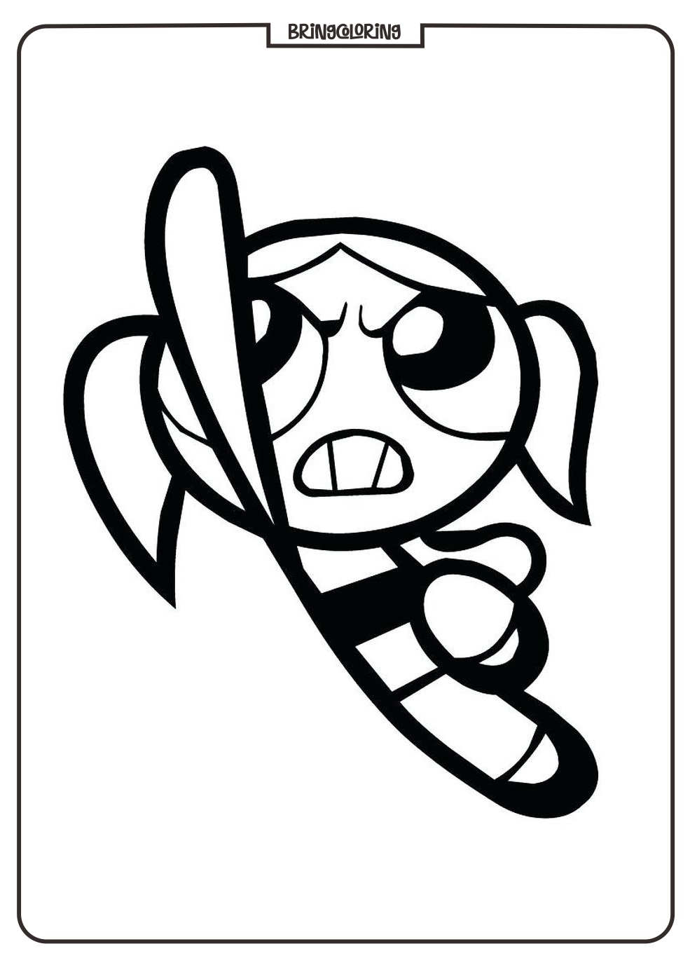 Powerpuff Girls Coloring Pages bringcoloring.com