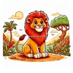 image of lion king coloring pages