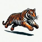 Animal Tiger Coloring Image bringcoloring.com