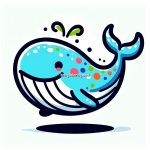 Online Whale Coloring Image bringcoloring.com