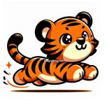 Baby Tiger Coloring Pages for Kids: Adorable Printable Coloring and Drawing Fun Printable Baby Tiger Coloring Image